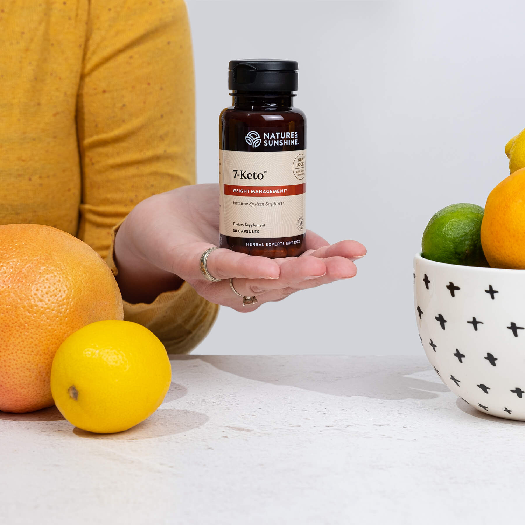 Natures Sunshine 7-Keto bottle