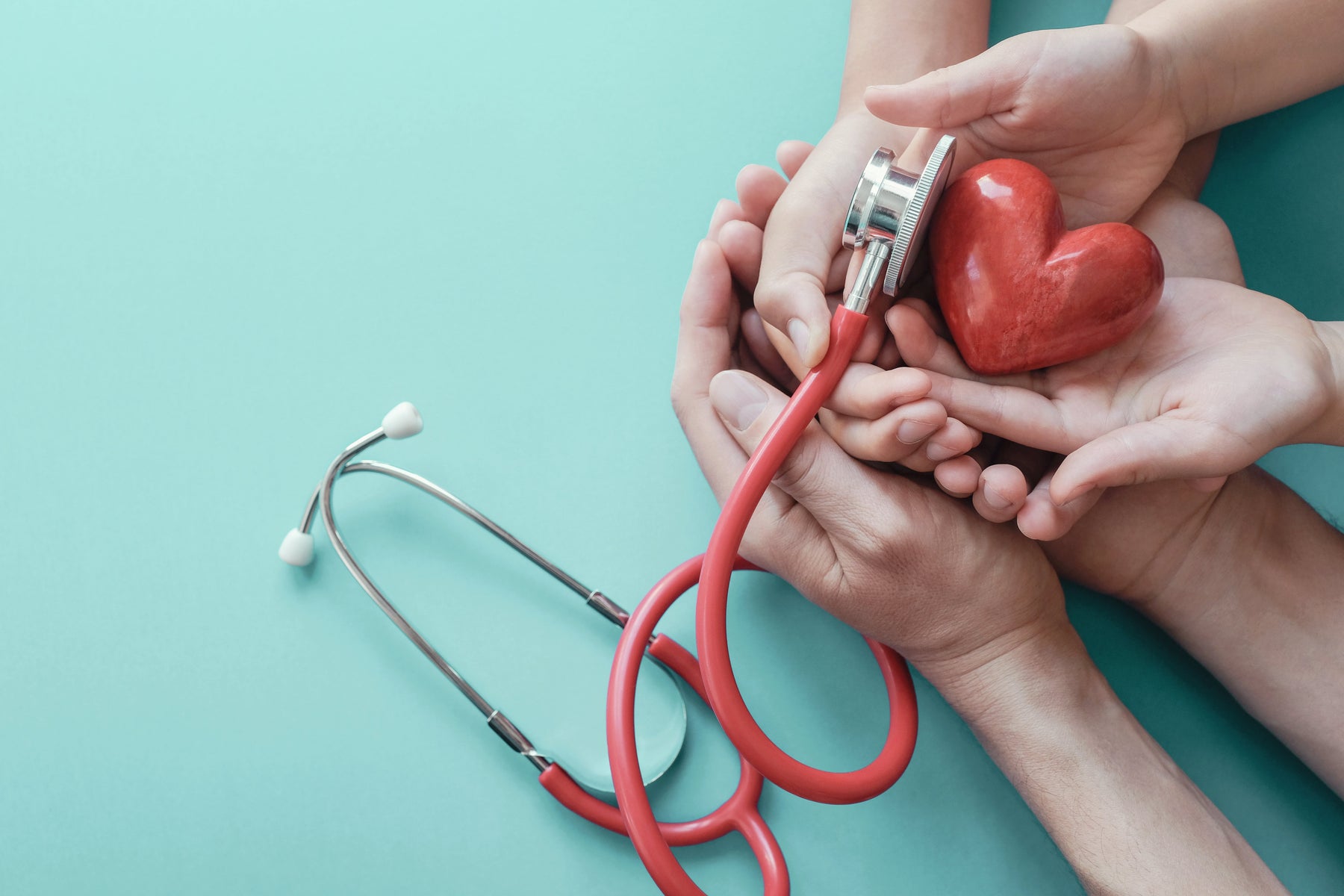 Heart in hands