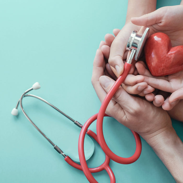 Heart in hands