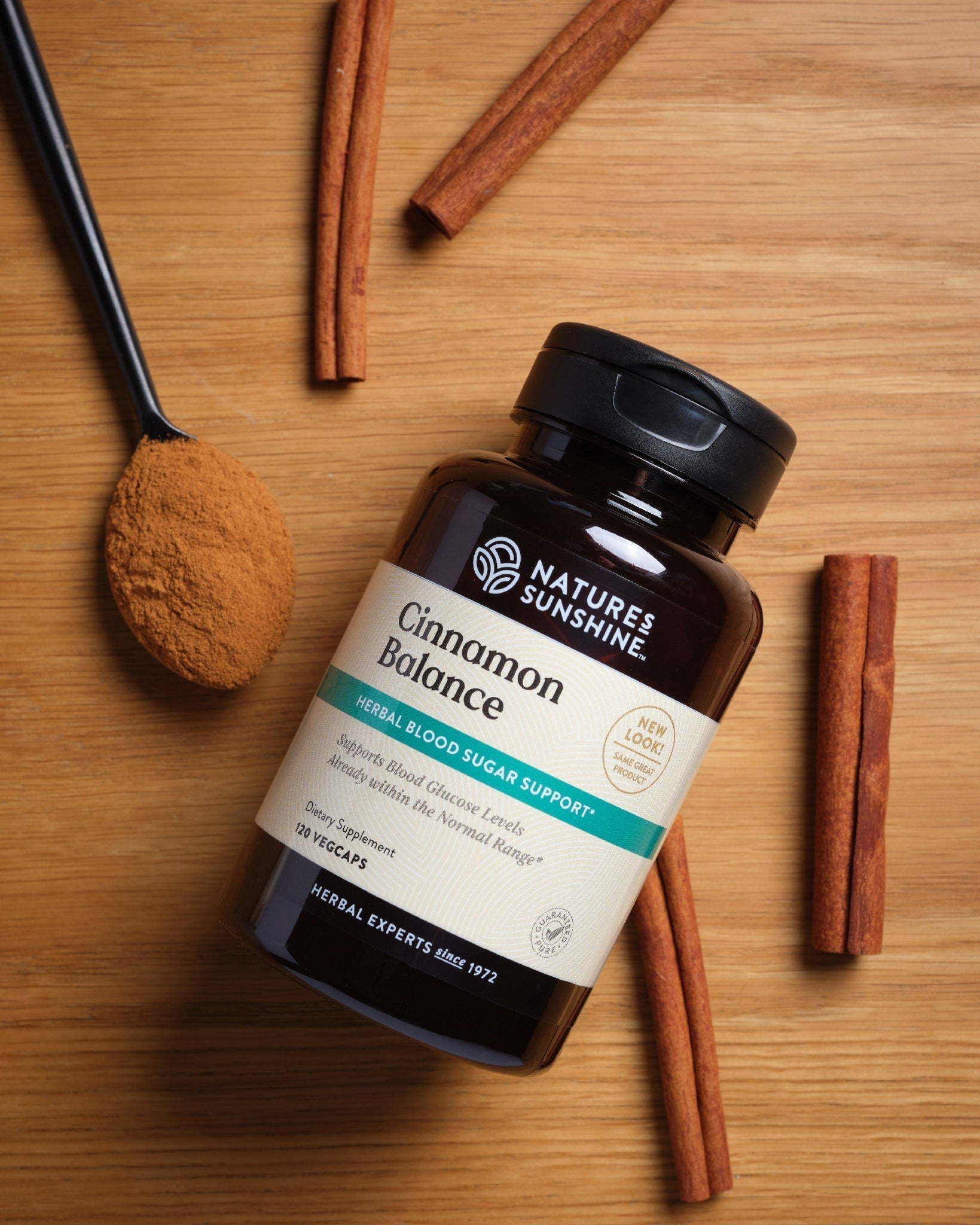 Natures Sunshine Cinnamon Balance for blood sugar balance