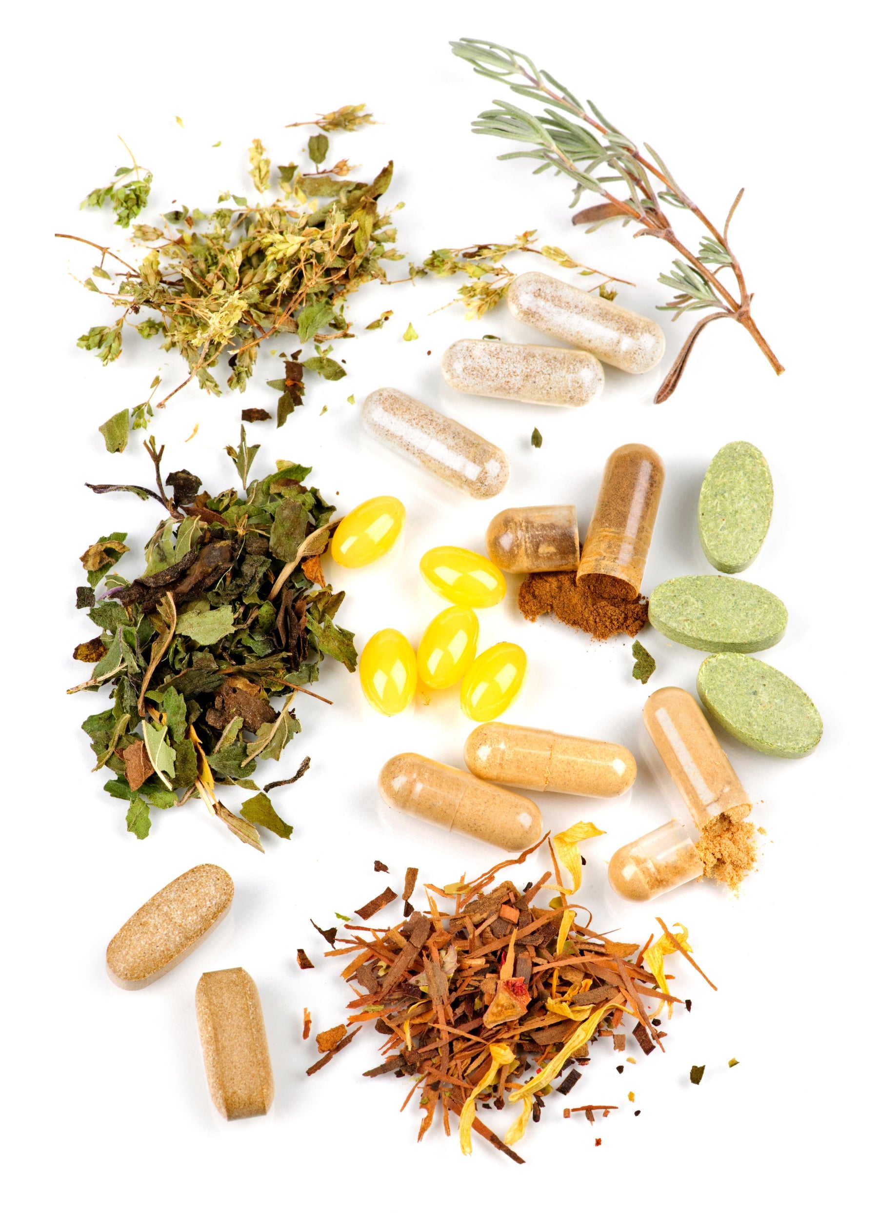 Vitamins and herbs