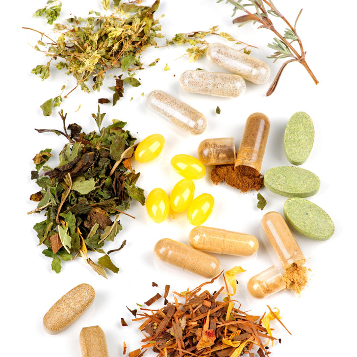 Vitamins and herbs
