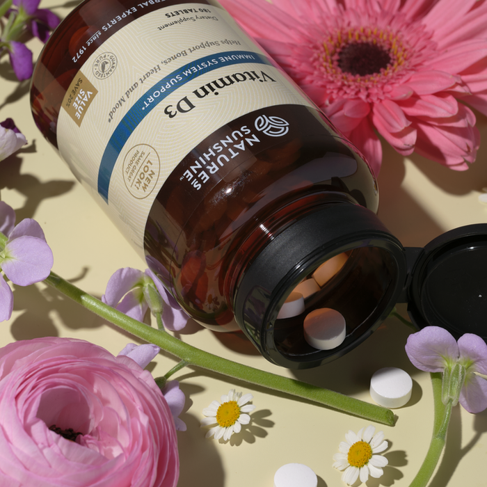 Natures Sunshine Vitamin D3 for immune health and mood