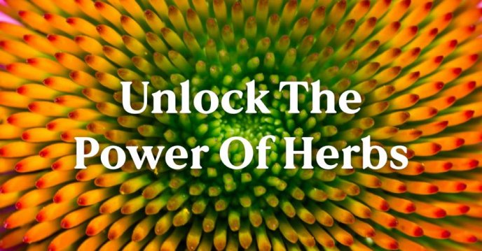 Unlock the power of herbs banner