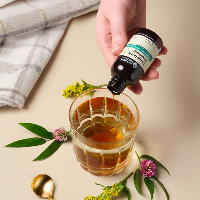 Bottle of Natures Sunshine Lymphatic Drainage